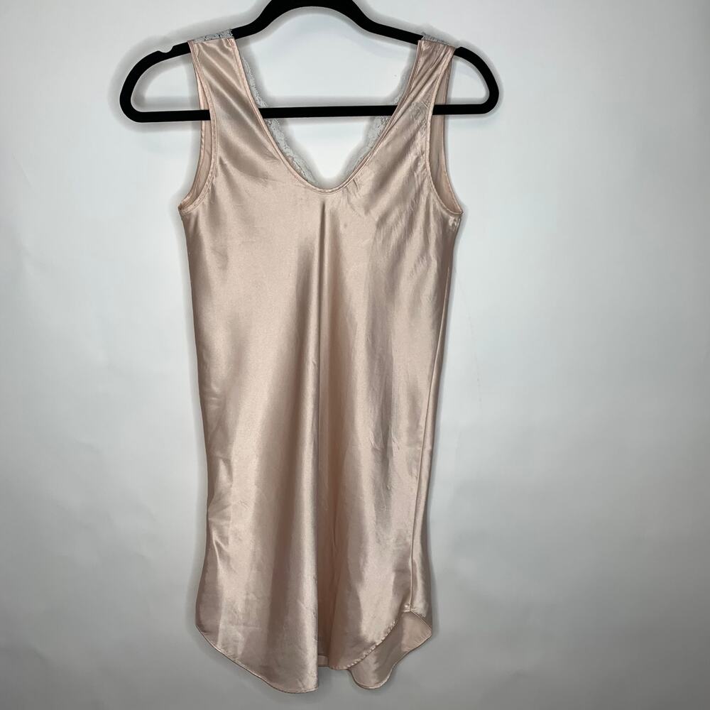 Vintage Jaclyn Smith Silky Chemise Slip Nightgown Sz Small - Picture 6 of 10